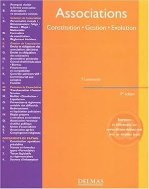 Associations : Constitution - Gestion - Evolution
