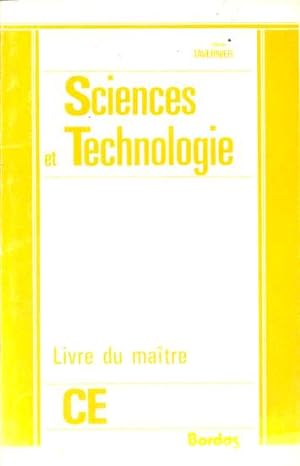 Sciences et technologie CE (livre du maitre)
