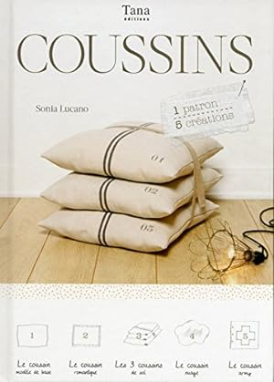 Coussins - 1 patrons - 5 creations