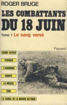 Les combattants du 18 juin Tome 1 Le Sang versé