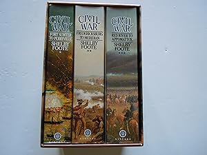 The Civil War. 3 Volume Box Set. Vol 1. Fort Sumter to Perryville/Vol 2. Fredericksburg to Meridi...