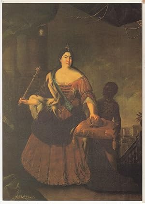 Empress Catherine 1st 1 Sweden Rare Polish Postcard Trade Card