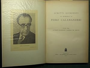 Scritti Giuridici in memoria di Piero Calamandrei