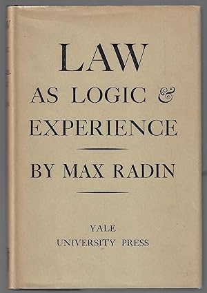 Law as Logic and Experience