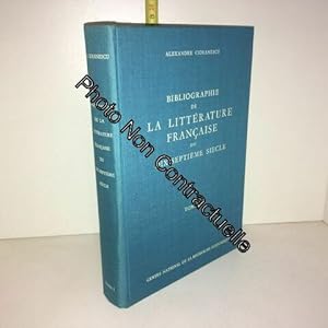 Bibliographie De La Littérature Française Du Dix-Septième Siècle - Tome 1 Seul Généralités : A-C