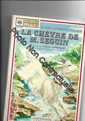 Disque Livre La Chèvre De Mr Séguin Chansons Par Franck Fernandel