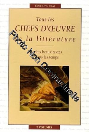 Tous Les Chefs-D'oeuvre De La Litterature Coffret 2 Volumes : Volume 1 Le Livre Des Livres - Volu...