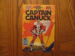 Captain Canuck #1 Comic 1975 PLUS Signed Card