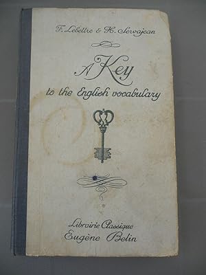 Lebettre servajeana key to the english vocabularylibrairie Eugène belin