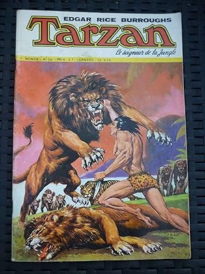 Super Tarzan bimestriel n16 Les Lions de xakar sagédition avril mai 1976