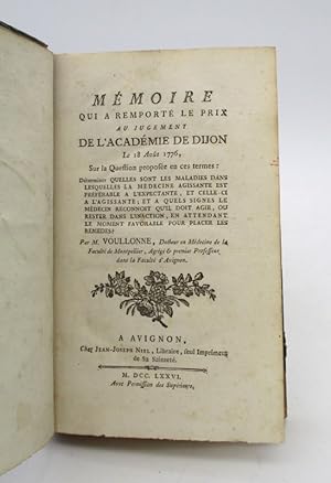 Mémoire qui a remporté le prix au jugement de l'Académie de Dijon le 18 août 1776, sur la questio...