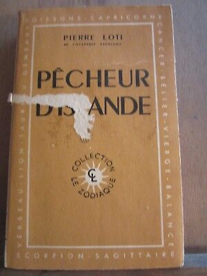 Pierre loti Pêcheur d'islandecalmann lévy éditeur Collection Le zodiaque