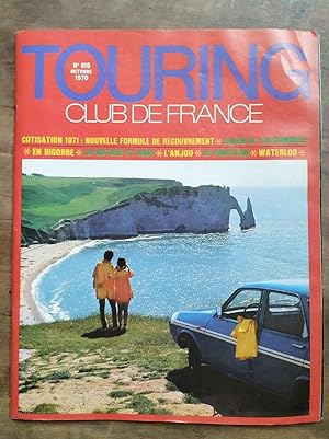 Touring Club de France Nº 819 Octobre 1970