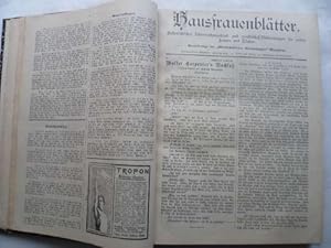 Hausfrauenblätter / Blätter für die deutsche Hausfrau / Der Erzähler. Belletristisches Unterhaltu...