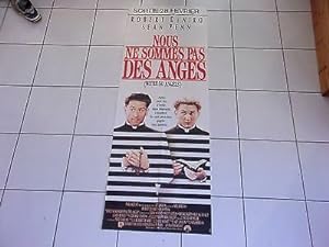 affiche pantalon 160 x 60 film NOUS NE SOMMES PAS DES ANGES De Niro Sean Penn