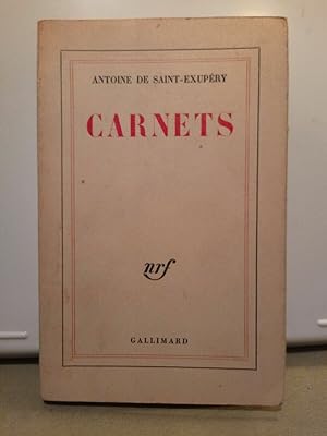 Antoine de saint exupéry Carnets gallimard