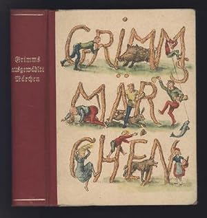 GRIMMS Ausgewählter Märchen mit vielen Zeichnungen von Friedrich HARNISCH