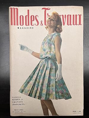 Modes Travaux Magazine n725 Mai 1961