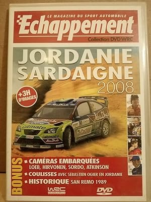 Jordanie Sardaigne Le Magazine du sport automobile echappement DVD