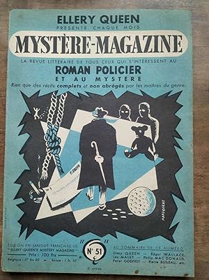 Ellery Queen Mystère Magazine n51 Avril 1952