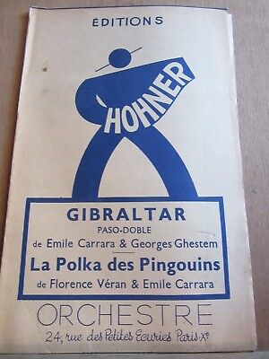 pasos dobles gibraltar la Polka des Pingouins carrara ghestem