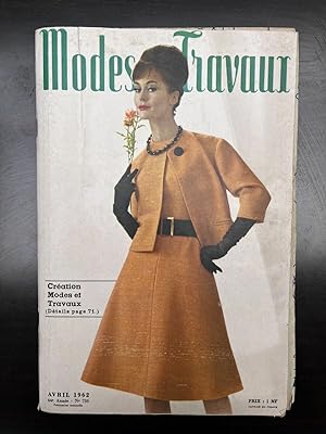Modes Travaux Magazine n736 Avril 1962