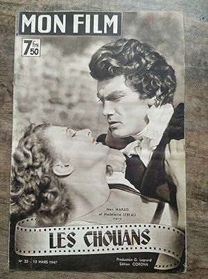 Mon Film n33 Les chouans 12 Mars 1947