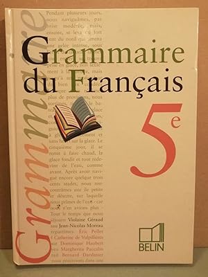 Grammaire du Français 5e 1997