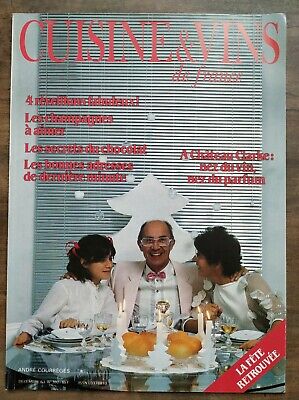 Cuisine et Vins de France Nº 392 Decembre 1983