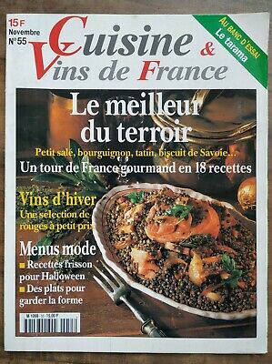 Cuisine et Vins de France Nº 55 Novembre 1998