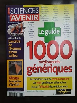 Sciences et Avenir n 669 Le Guide Des Médicaments Génériques Novembre 2002