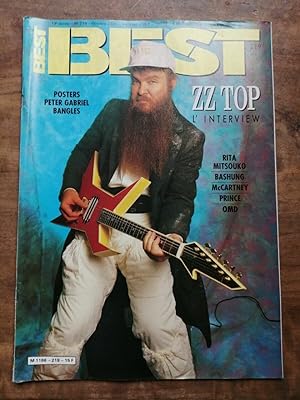 BEST ZZ Top L'interview n 219 Octobre 1986