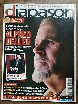 diapason Le Magazine de la Musique Classique et de la hi fi nº513 avril 2004