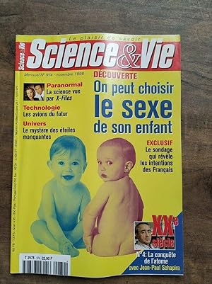 Science Vie Nº 974 Novembre 1998