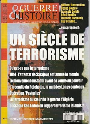 Histoire de Guerre HS n 7 Hors Série 2002 Un siècle de terrorisme