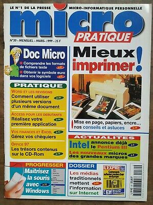 Micro Pratique Nº 30 Mars 1999
