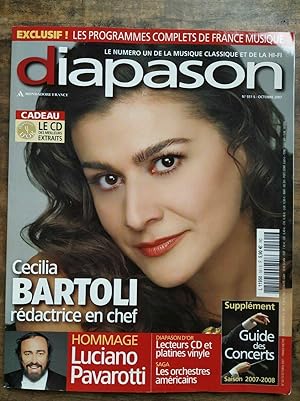 diapason Le Magazine de la Musique Classique et de la hi fi Nº551 10 2007