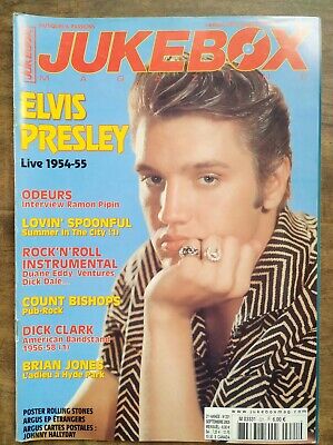 Jukebox Magazine Nº221 Septembre 2005 Elvis Presley Live 1954 55