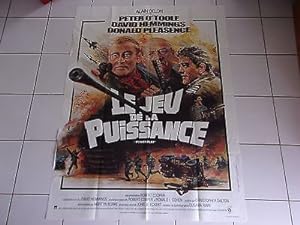 affiche originale 120 x 160 film LE JEU DE LA PUISSANCE Peter O'Toole