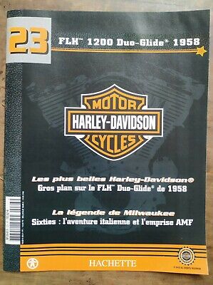 FLH 1200 duo glide 1958 harley davidson Motorcycle Nº23 hachette 2001