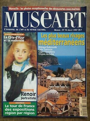 Muséart n72 Juillet 1997 L'essentiel de l'art du voyage culturel