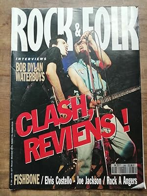 Rock Folk clash reviens n 286 Janvier 1991