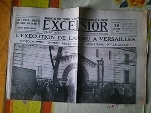 Excelsior Un Journal L'Execution de Landru a Versailles