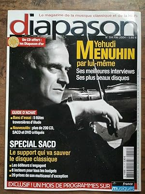 diapason Le Magazine de la Musique Classique et de la hi fi Nº514 mai 2004