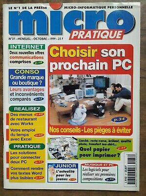 Micro Pratique Nº 37 Octobre 1999