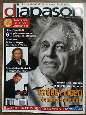 diapason Le Magazine de la Musique Classique et de la Hifi Nº503 Mai 2003