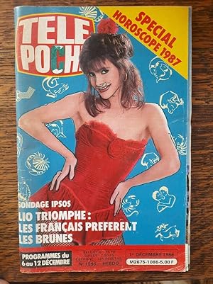 Tele Poche Magazine N 1086 1 Décembre 1986