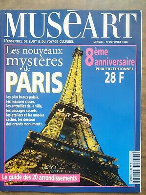 Muséart n79 Février 1998 Les nouveaux mystères de Paris