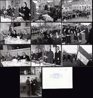 68 SEPPOIS-LE-BAS lot 10 photos anciennes Robert Delhay ALSACE Commémoration
