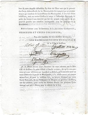 Documents authentiques concernant Soissons